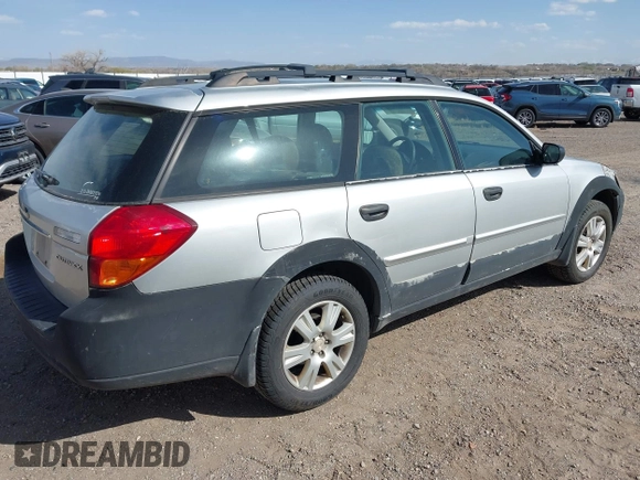 2005 Subaru Legacy Outback z VIN 4S4BP61C857356593, wystawiony jako IAAI lot #41993616 z przebiegiem 245 499 mil mil oraz . Historia ofert i sprzedaży dostępna na DreamBid. Obrazek 4.