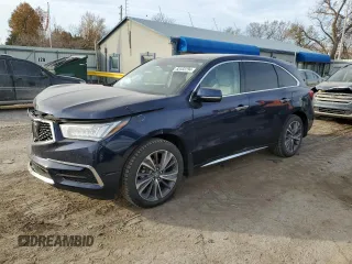 2018 Acura MDX Technology with VIN 5J8YD4H79JL025092, listed as a Copart auction lot 82432294 with 65,219 mi miles and Salvage title. Bid and sale history available at DreamBid. Image 1.