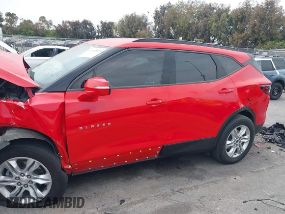 2021 Chevrolet Blazer LT with VIN 3GNKBBRA6MS523815, listed as a IAAI auction lot 42369013 with 69,641 mi miles and . Bid and sale history available at DreamBid. Image 13.