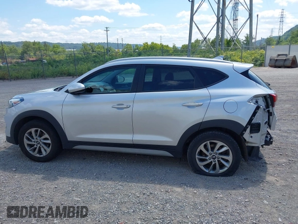 2018 Hyundai Tucson SEL with VIN KM8J3CA42JU736314, listed as a IAAI auction lot 40104931 with 68,677 mi miles and . Bid and sale history available at DreamBid. Image 15.