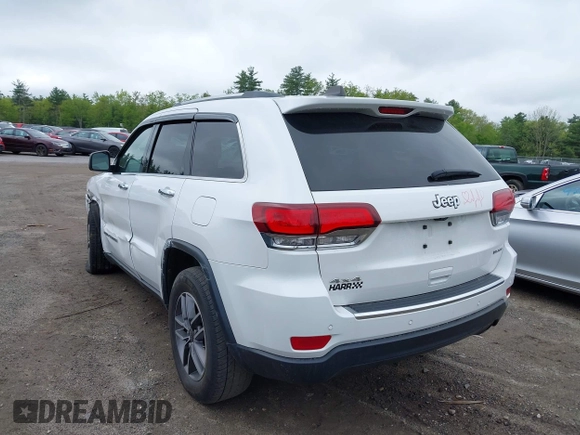 2020 Jeep Grand Cherokee Limited with VIN 1C4RJFBG3LC100954, listed as a IAAI auction lot 42276133 with 98,106 mi miles and . Bid and sale history available at DreamBid. Image 3.