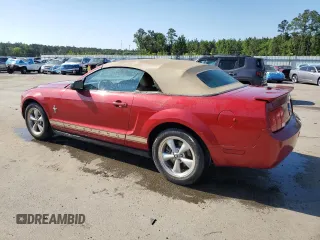 2008 Ford Mustang Deluxe with VIN 1ZVHT84N885106657, listed as a Copart auction lot 54885075 with 79,166 mi miles and Salvage title. Bid and sale history available at DreamBid. Image 2.