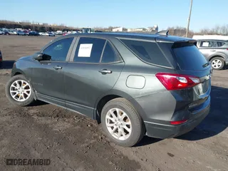 2020 Chevrolet Equinox LS with VIN 3GNAXSEV4LS504720, listed as a IAAI auction lot 41836052 with 110,627 mi miles. Bid and sale history available at carsss.com. Image 3.