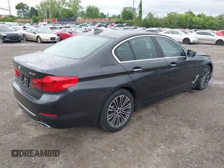 2018 BMW 5 Series 540i xDrive with VIN WBAJE7C59JWC55346, listed as a IAAI auction lot 42300109 with 107,868 mi miles and . Bid and sale history available at DreamBid. Image 4.