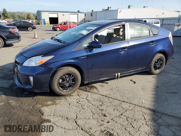 2015 Toyota Prius Four with VIN JTDKN3DU6F1985447, listed as a Copart auction lot 54972295 with 126,920 mi miles and Salvage Title. Bid and sale history available at DreamBid. Image 1.