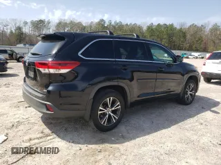 2017 Toyota Highlander LE with VIN 5TDBZRFH1HS454380, listed as a Copart auction lot 49449085 with 151,807 mi miles and Salvage title. Bid and sale history available at DreamBid. Image 3.
