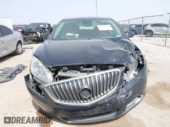 2013 Buick Verano Leather Group with VIN 1G4PS5SK2D4156796, listed as a IAAI auction lot 41721341 with 104,207 mi miles. Bid and sale history available at carsss.com. Image 12.