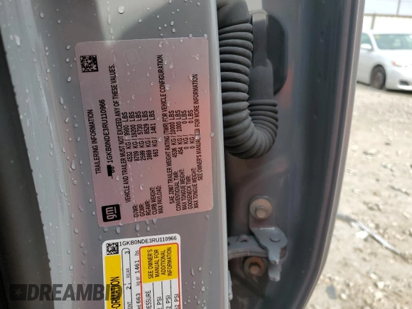 2024 GMC Hummer EV 2X z VIN 1GKB0NDE3RU110966, wystawiony jako Copart lot #79210474 z przebiegiem 3569 mil mil oraz Szkody całkowita. Historia ofert i sprzedaży dostępna na DreamBid. Obrazek 16.
