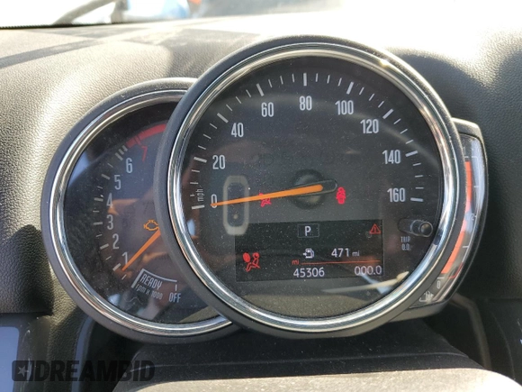 2018 MINI Countryman Cooper S with VIN WMZYT3C38J3E93236, listed as a Copart auction lot 49837715 with 45,306 mi miles and Salvage Title. Bid and sale history available at carsss.com. Image 9.