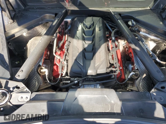 2022 Chevrolet Corvette 1LT with VIN 1G1YA2D46N5104049, listed as a Copart auction lot 45993245 with 33,785 mi miles and Salvage Title. Bid and sale history available at carsss.com. Image 11.