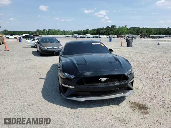 2018 Ford Mustang GT with VIN 1FA6P8CF5J5164892, listed as a Copart auction lot 54906985 with 60,632 mi miles and Salvage title. Bid and sale history available at DreamBid. Image 13.