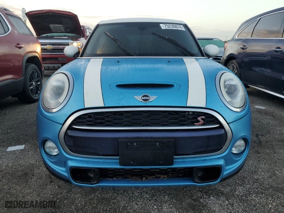 2016 MINI Cooper Hardtop 4 Door S with VIN WMWXU3C5XG2B67198, listed as a Copart auction lot 75230874 with 0 mi miles and Salvage Title. Bid and sale history available at carsss.com. Image 5.