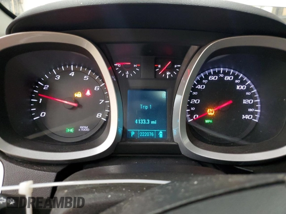 2011 Chevrolet Equinox LTZ with VIN 2CNFLGEC8B6460199, listed as a Copart auction lot 50601125 with 222,076 mi miles and Salvage Title. Bid and sale history available at carsss.com. Image 9.