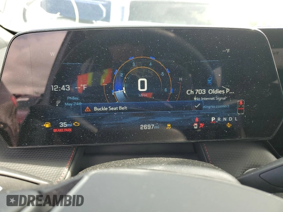 2025 Chevrolet Equinox FWD RS with VIN 3GNAXLEG8SL152533, listed as a Copart auction lot 51916695 with 2,697 mi miles and Salvage title. Bid and sale history available at DreamBid. Image 9.