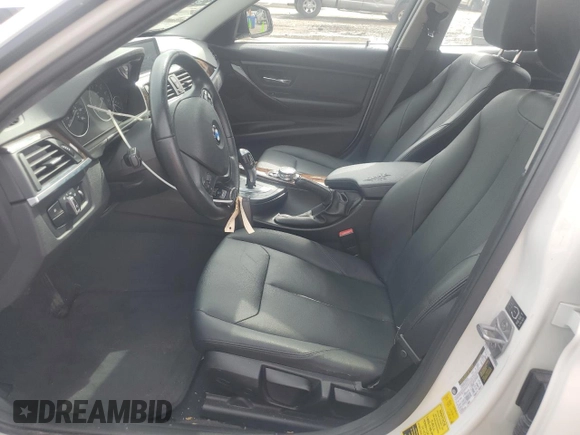 2015 BMW 3 Series 320i with VIN WBA3B1G51FNT64807, listed as a Copart auction lot 58673635 with 95,840 mi miles and Salvage title. Bid and sale history available at DreamBid. Image 7.