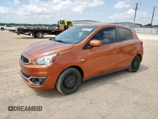 2019 Mitsubishi Mirage ES z VIN ML32A3HJ9KH014555, wystawiony jako Copart lot #59597475 z przebiegiem 31 015 mil mil oraz Czysty tytuł • Clean title. Historia ofert i sprzedaży dostępna na DreamBid. Obrazek 1.