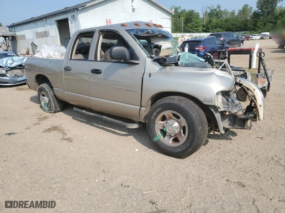 2003 Dodge Ram 2500 ST with VIN 3D7KA28D63G804317, listed as a Copart auction lot 62258744 with 347,434 mi miles and Clean Title. Bid and sale history available at carsss.com. Image 4.