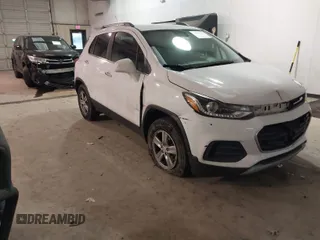 2017 Chevrolet Trax LT with VIN KL7CJPSB7HB243335, listed as a IAAI auction lot 41705724 with 85,309 mi miles. Bid and sale history available at carsss.com. Image 1.