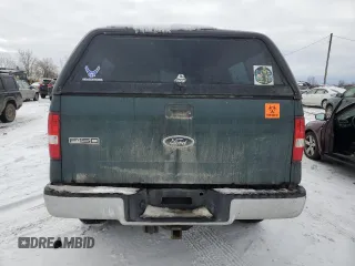2005 Ford F-150 XLT with VIN 1FTPX14515NB92108, listed as a Copart auction lot 85582914 with 0 mi miles and Salvage Title. Bid and sale history available at carsss.com. Image 6.