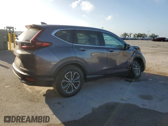 2022 Honda CR-V EX with VIN 5J6RW1H56NA007915, listed as a Copart auction lot 51494875 with 83,218 mi miles and Salvage Title. Bid and sale history available at carsss.com. Image 3.