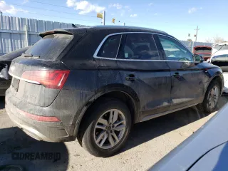 2023 Audi Q5 S line Premium with VIN WA1GAAFY8P2072667, listed as a Copart auction lot 44148885 with 9,422 mi miles and Salvage Title. Bid and sale history available at carsss.com. Image 3.