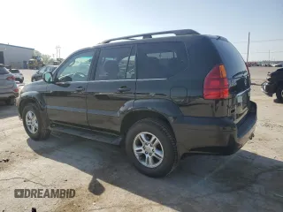 2003 Lexus GX 470 with VIN JTJBT20X030019738, listed as a Copart auction lot 53543855 with 169,824 mi miles and Clean Title. Bid and sale history available at DreamBid. Image 2.