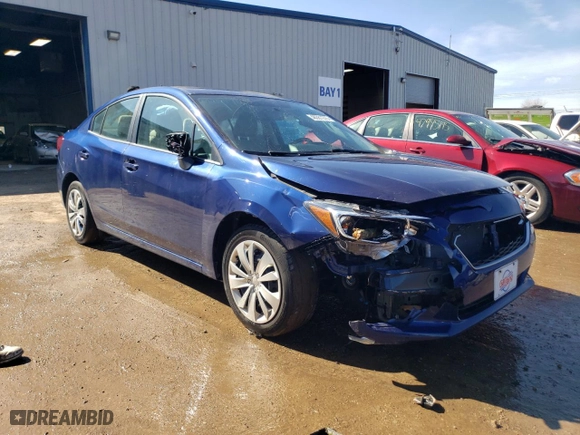 2018 Subaru Impreza with VIN 4S3GKAA67J3616540, listed as a Copart auction lot 48381275 with 54,139 mi miles and Salvage Title. Bid and sale history available at carsss.com. Image 4.