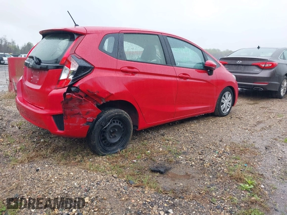 2016 Honda Fit LX with VIN JHMGK5H50GX031660, listed as a IAAI auction lot 41994936 with 117,472 mi miles. Bid and sale history available at carsss.com. Image 4.