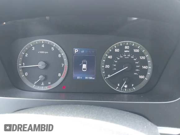 2016 Hyundai Sonata Sport with VIN 5NPE34AFXGH266534, listed as a IAAI auction lot 42079797 with 95,194 mi miles and . Bid and sale history available at DreamBid. Image 7.
