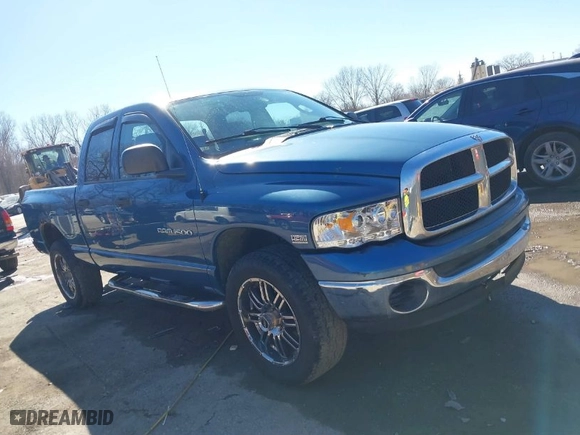 2004 Dodge Ram 1500 SLT with VIN 1D7HU18D24S789272, listed as a IAAI auction lot 41623802 with 218,013 mi miles. Bid and sale history available at carsss.com. Image 1.