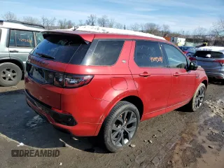 2021 Land Rover Discovery Sport SE R-Dynamic with VIN SALCL2FX0MH885627, listed as a Copart auction lot 43043084 with 18,110 mi miles. Bid and sale history available at carsss.com. Image 3.