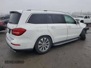 2017 Mercedes-Benz GLS 450 with VIN 4JGDF6EE1HA994750, listed as a Copart auction lot 39524274 with 96,865 mi miles and . Bid and sale history available at DreamBid. Image 3.