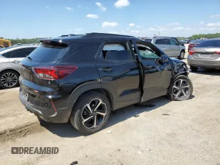 2022 Chevrolet TrailBlazer RS with VIN KL79MTSL1NB129698, listed as a Copart auction lot 69228913 with 28,617 mi miles. Bid and sale history available at carsss.com. Image 3.