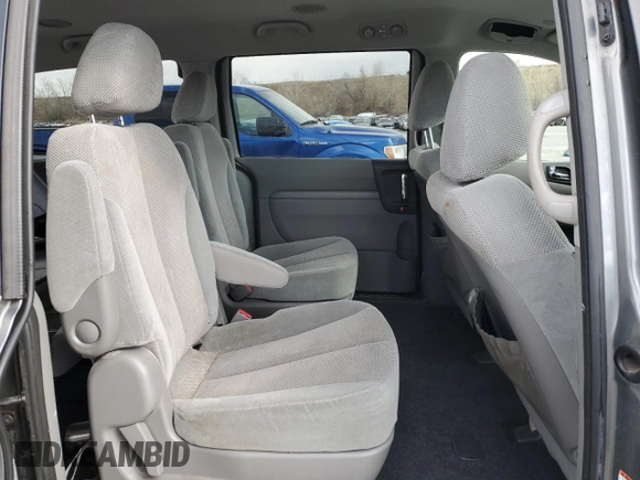 2012 Kia Sedona EX with VIN KNDMH4C76C6445077, listed as a Copart auction lot 49629305 with 184,377 mi miles and Salvage Title. Bid and sale history available at carsss.com. Image 11.