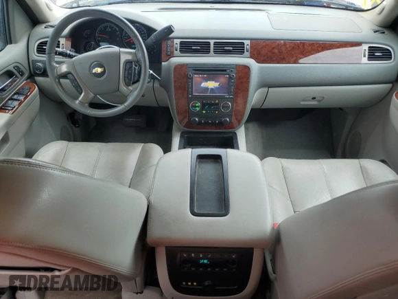2013 Chevrolet Suburban LT with VIN 1GNSCJE07DR305437, listed as a Copart auction lot 55346605 with 160,518 mi miles and Salvage title. Bid and sale history available at DreamBid. Image 8.