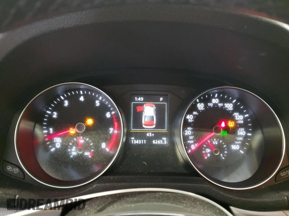 2019 Volkswagen Passat 2.0T Wolfsburg Edition with VIN 1VWLA7A39KC013842, listed as a Copart auction lot 48242375 with 134,311 mi miles and Non Repairable. Bid and sale history available at carsss.com. Image 9.