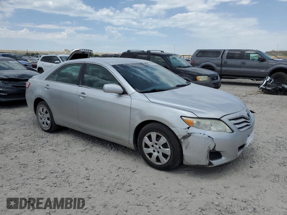 2011 Toyota Camry LE with VIN 4T1BF3EK7BU646498, listed as a Copart auction lot 60357165 with 134,611 mi miles and Salvage title. Bid and sale history available at DreamBid. Image 4.