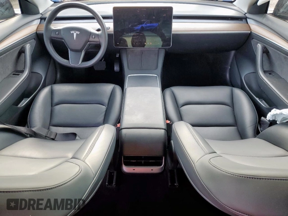 2022 Tesla Model 3 z VIN 5YJ3E1EA2NF343603, wystawiony jako Copart lot #59758095 z przebiegiem 14 965 mil mil oraz Szkoda całkowita • Salvage title. Historia ofert i sprzedaży dostępna na DreamBid. Obrazek 8.
