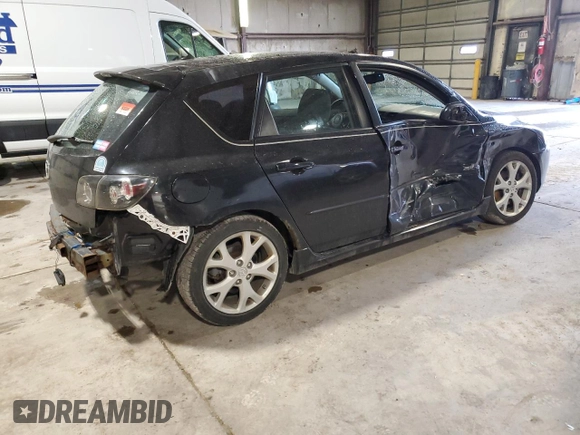 2009 Mazda 3 S Touring with VIN JM1BK343491246145, listed as a Copart auction lot 47829095 with 146,040 mi miles and Salvage Title. Bid and sale history available at DreamBid. Image 3.