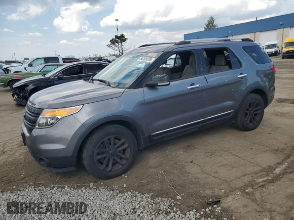 2013 Ford Explorer XLT with VIN 1FM5K8D86DGC59227, listed as a Copart auction lot 54309705 with 166,790 mi miles and Clean Title. Bid and sale history available at carsss.com. Image 1.