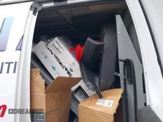 2018 Chevrolet Express Cargo with VIN 1GCWGAFG7J1178161, listed as a IAAI auction lot 41242918 with 119,323 mi miles and . Bid and sale history available at DreamBid. Image 8.