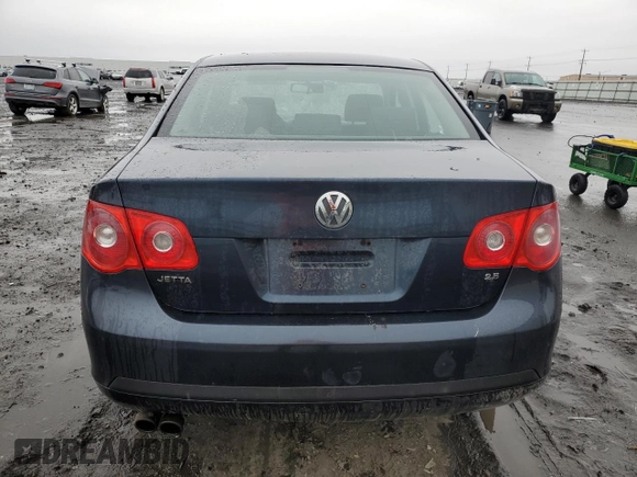 2006 Volkswagen Jetta Sedan Value Edition with VIN 3VWPF71K16M727396, listed as a Copart auction lot 51870415 with 222,371 mi miles and Salvage Title. Bid and sale history available at carsss.com. Image 6.