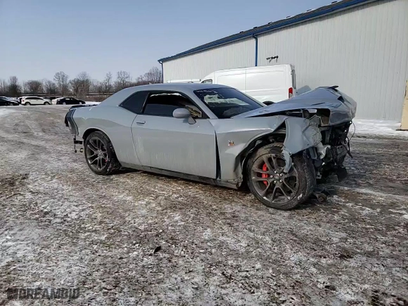 2021 Dodge Challenger R/T Scat Pack Widebody with VIN 2C3CDZFJ1MH673729, listed as a Copart auction lot 42227525 with 36,839 mi miles and Salvage Title. Bid and sale history available at carsss.com. Image 10.