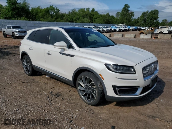 2019 Lincoln Nautilus Reserve z VIN 2LMPJ8L95KBL10165, wystawiony jako Copart lot #57593195 z przebiegiem 88 303 mil mil oraz Szkoda całkowita • Salvage title. Historia ofert i sprzedaży dostępna na DreamBid. Obrazek 4.