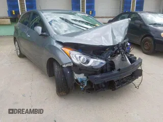 2017 Hyundai Elantra GT with VIN KMHD35LH6HU369291, listed as a Copart auction lot 71660614 with 0 mi miles and Salvage Title. Bid and sale history available at carsss.com. Image 1.