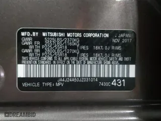 2018 Mitsubishi Outlander PHEV SEL with VIN JA4J24A50JZ031014, listed as a Copart auction lot 44788615 with 69726 miles and Salvage Title. Bid and sale history available at carsss.com. Image 13.