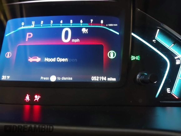2022 Honda Odyssey EX-L with VIN 5FNRL6H7XNB061061, listed as a IAAI auction lot 41257019 with 52,194 mi miles and . Bid and sale history available at DreamBid. Image 15.