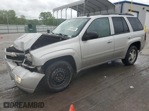 2006 Chevrolet TrailBlazer LS with VIN 1GNDS13SX62198699, listed as a Copart auction lot 54344985 with 179,016 mi miles and Salvage Title. Bid and sale history available at DreamBid. Image 1.