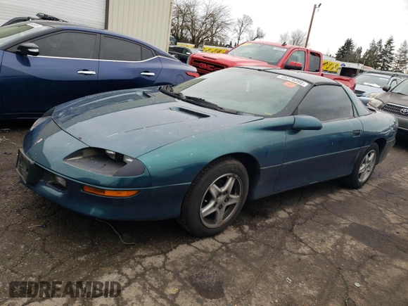 1997 Chevrolet Camaro z VIN 2G1FP22K2V2110191, wystawiony jako Copart lot #45376395 z przebiegiem Nie podano mil oraz Szkoda całkowita • Salvage title. Historia ofert i sprzedaży dostępna na DreamBid. Obrazek 1.