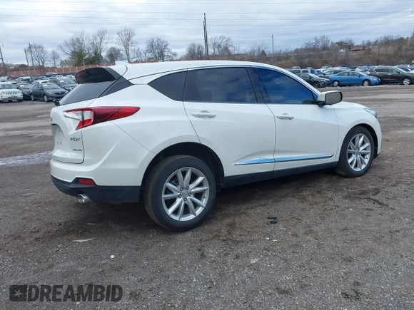 2019 Acura RDX with VIN 5J8TC2H32KL034958, listed as a IAAI auction lot 41737289 with 59,523 mi miles. Bid and sale history available at carsss.com. Image 4.